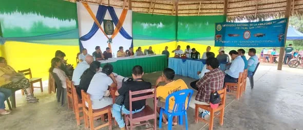 DELEGACIÓN DE LA UNAP PARTICIPA EN MESA DE TRABAJO PARA ATENDER NECESIDADES Y FORTALECER LA EDUCACIÓN UNIVERSITARIA EN EL DATEM DEL MARAÑÓN