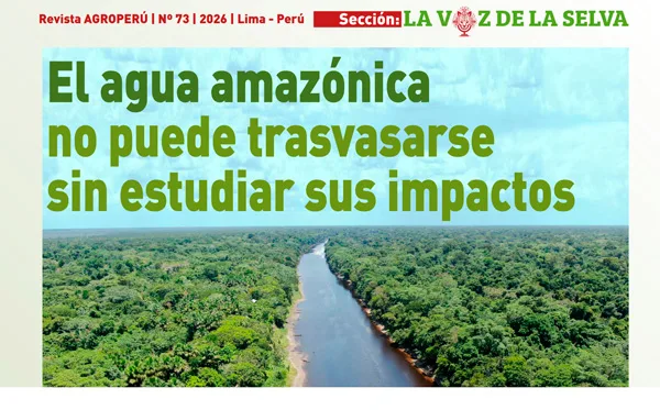 El agua amazónica no puede trasvasarse sin estudiar sus impactos