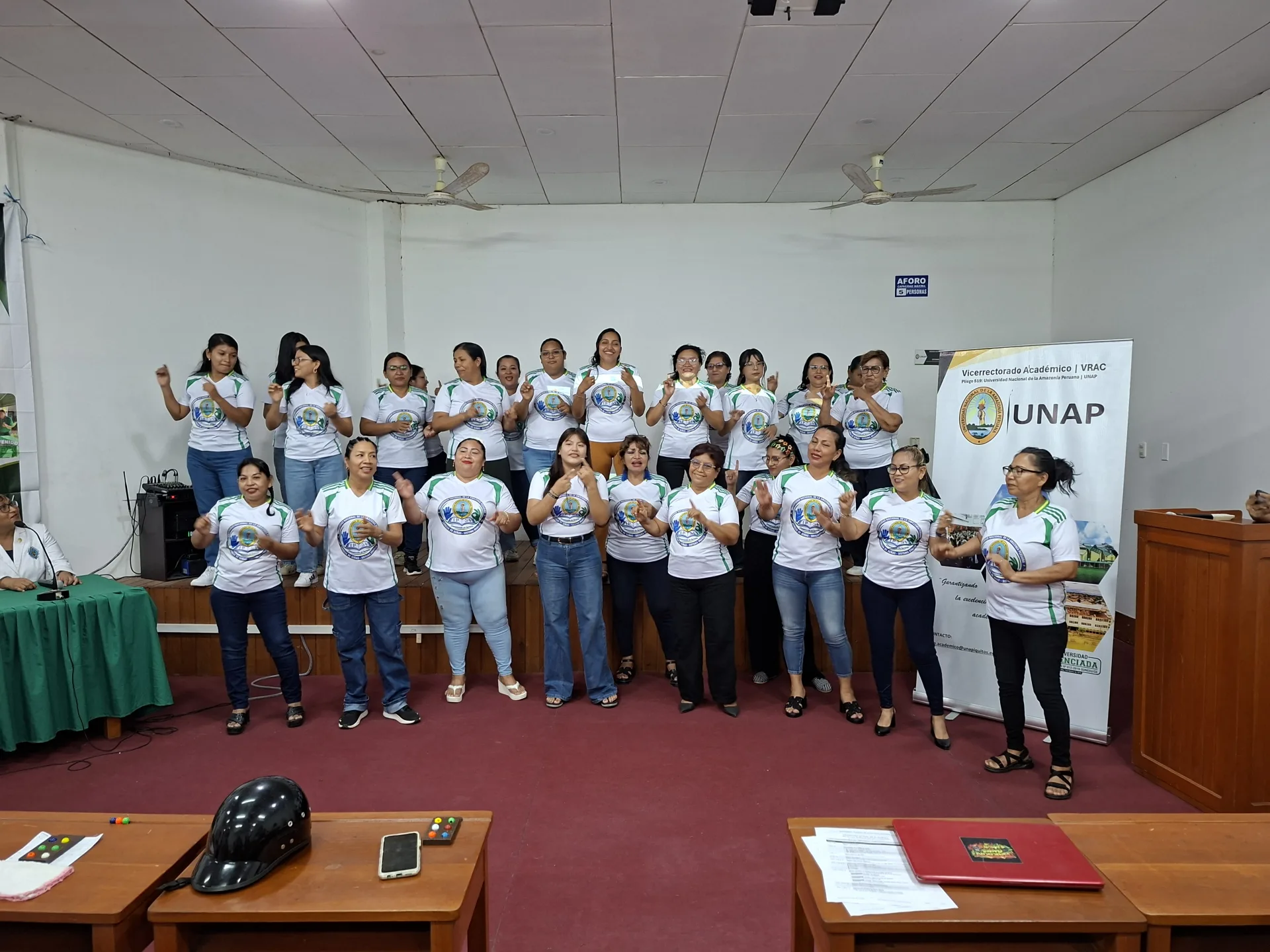 UNAP REALIZÓ CLAUSURA DEL TALLER DE LENGUA DE SEÑAS PERUANA Y MANEJO DEL SISTEMA BRAILLE FORTALECIENDO UNA UNIVERSIDAD INCLUSIVA