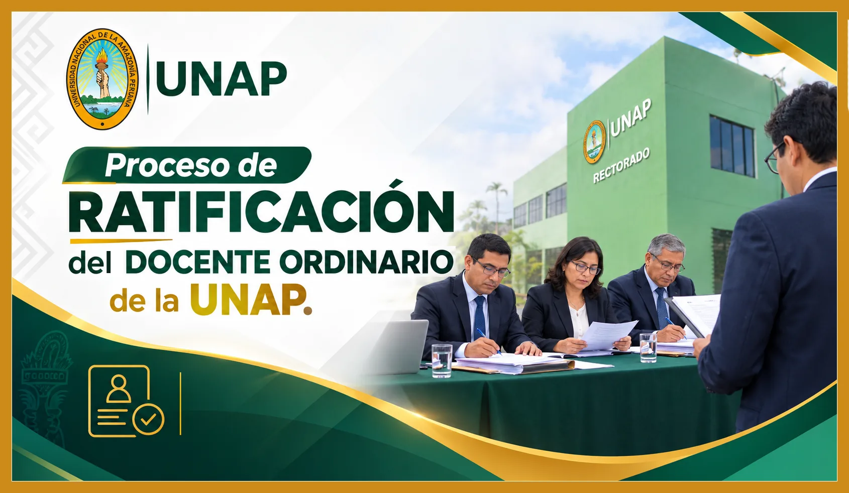 PROCESO DE RATIFICACIÓN DE DOCENTE ORDINARIO DE LA UNAP