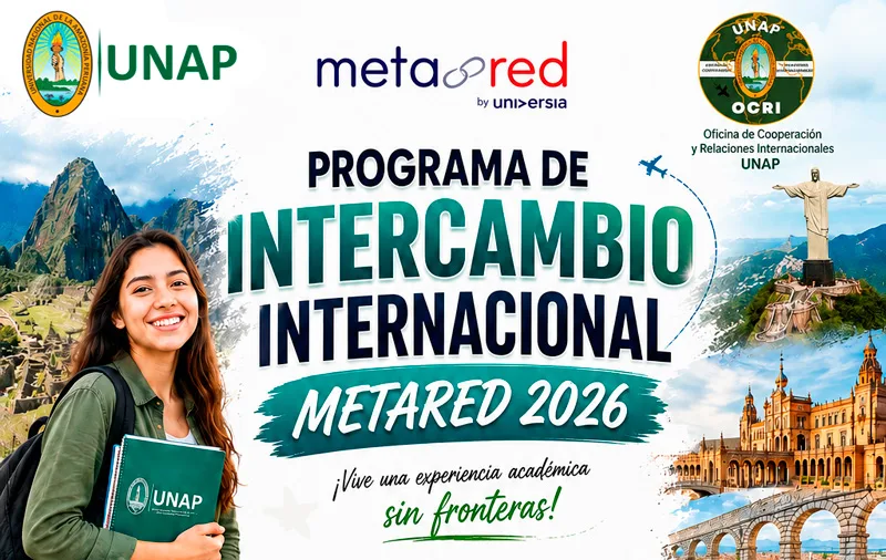Afiche de promoción de la charla informativa