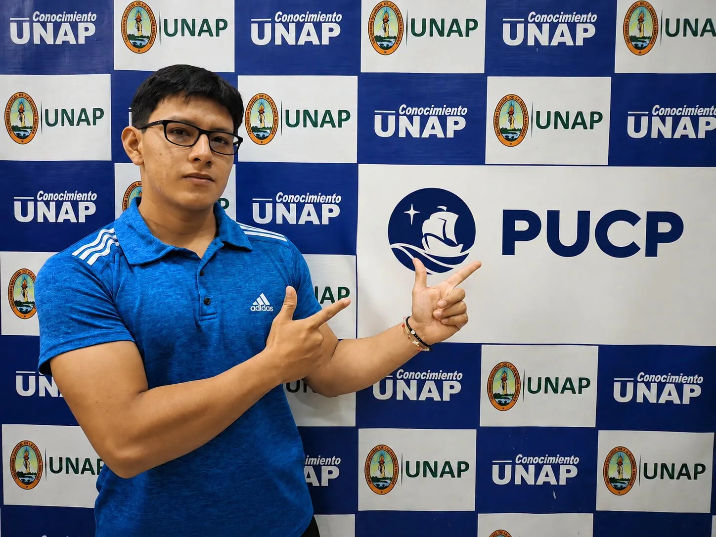 Imagen del estudiante que gano el intercambio RPU
