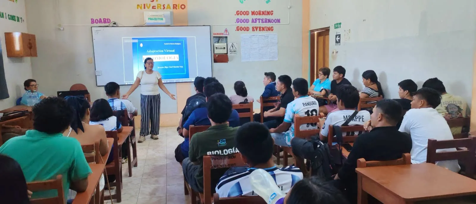 DOCENTES DE LA UNAP FORTALECEN CAPACIDADES ACADÉMICAS Y CIENTÍFICAS DE ESTUDIANTES Y PROFESORES EN EL DATEM DEL MARAÑÓN