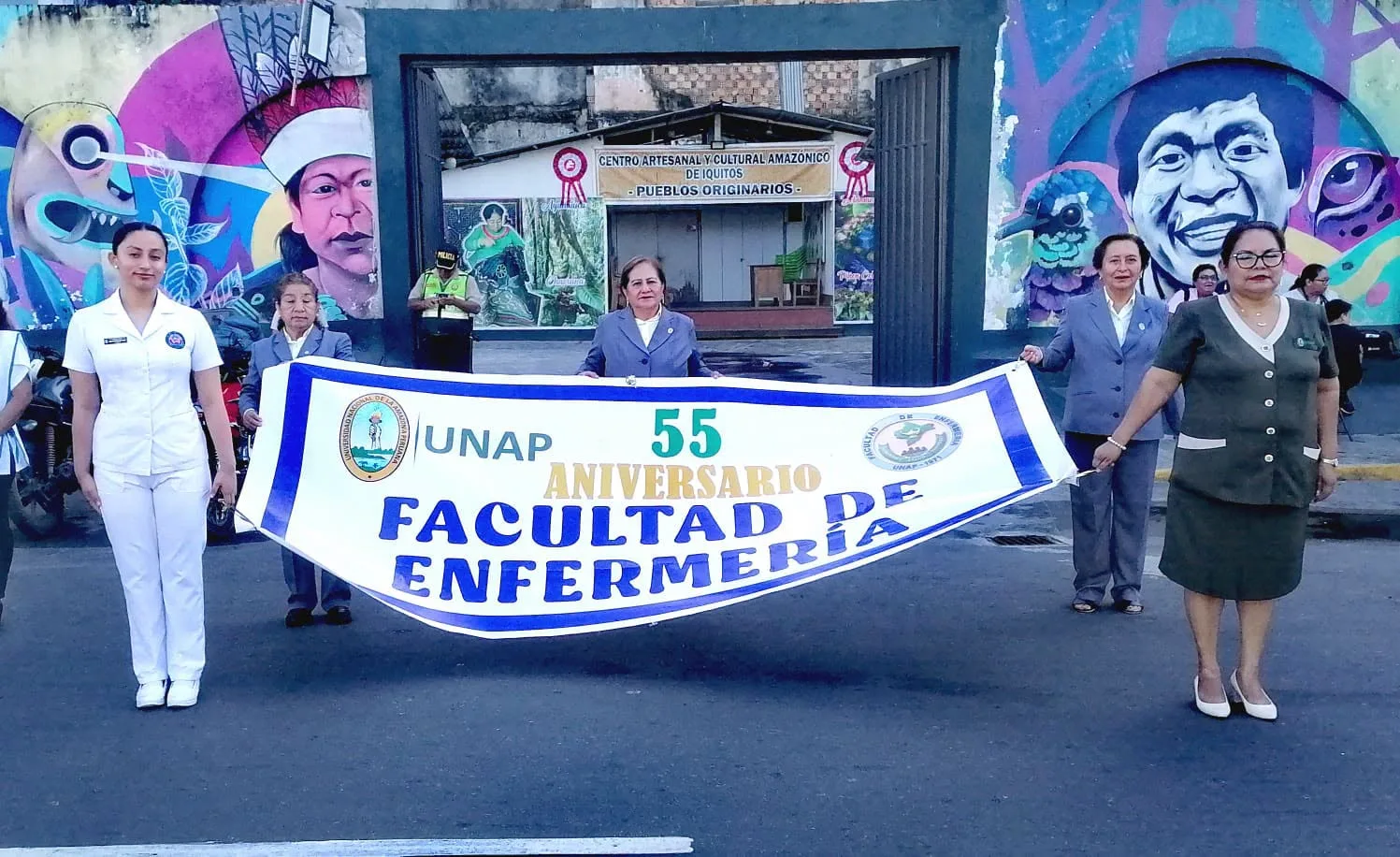 Imagen de la plana docente de la facultad de enfermería de la UNAP