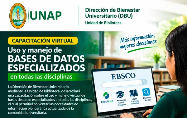 portada de promoción de la charla informativa