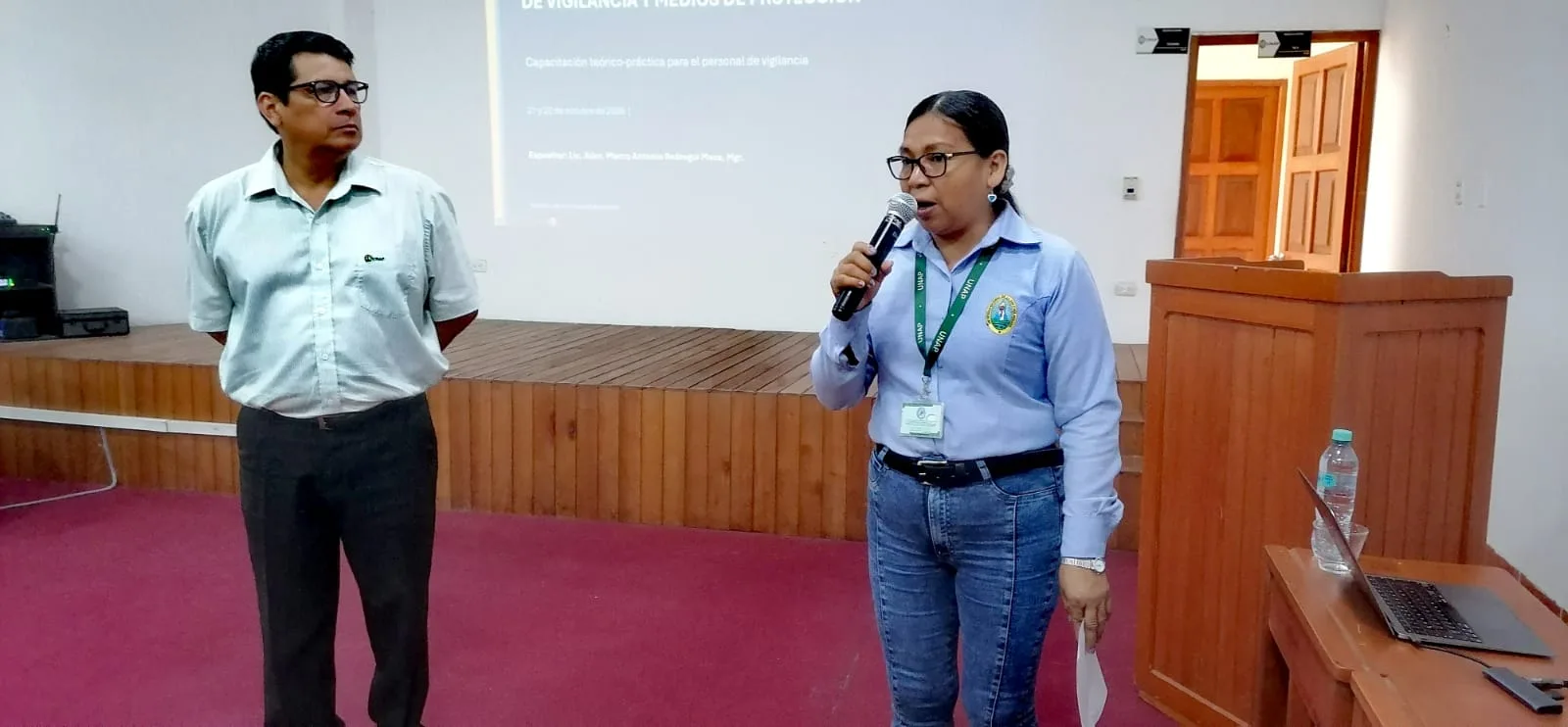 UNAP FORTALECIÓ LAS CAPACIDADES DE SU PERSONAL DE VIGILANCIA EN NORMAS DE SERVICIO Y MEDIOS DE PROTECCIÓN