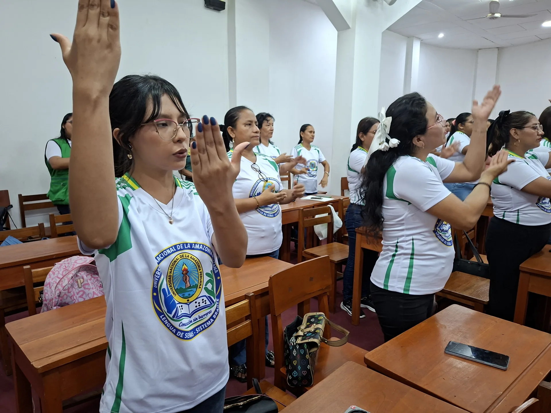 UNAP REALIZÓ CLAUSURA DEL TALLER DE LENGUA DE SEÑAS PERUANA Y MANEJO DEL SISTEMA BRAILLE FORTALECIENDO UNA UNIVERSIDAD INCLUSIVA