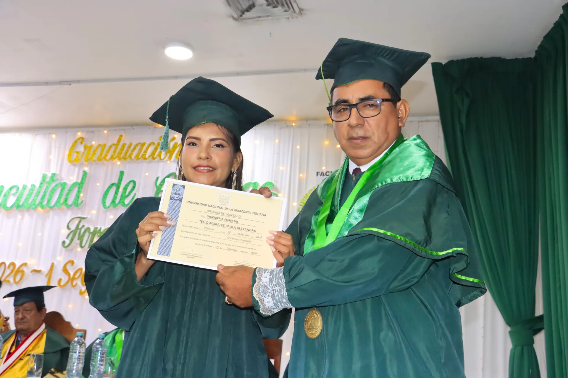 FACULTAD DE CIENCIAS FORESTALES DE LA UNAP GRADÚA A 15 NUEVOS PROFESIONALES