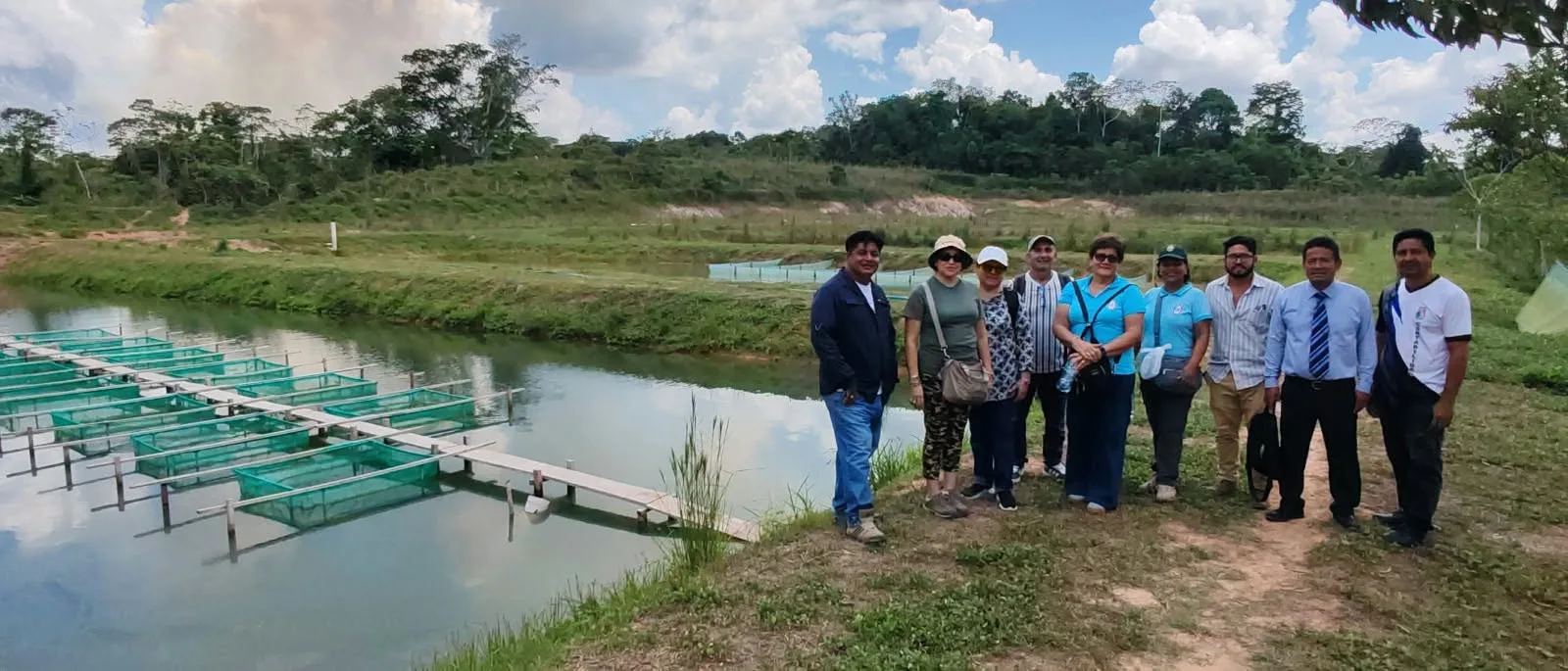 FACULTAD DE CIENCIAS BIOLÓGICAS DE LA UNAP REALIZA VISITA DE TRABAJO A INFRAESTRUCTURA ACUÍCOLA EN YURIMAGUAS PARA IMPULSAR FUTURO CENTRO DE INVESTIGACIÓN Y PRODUCCIÓN