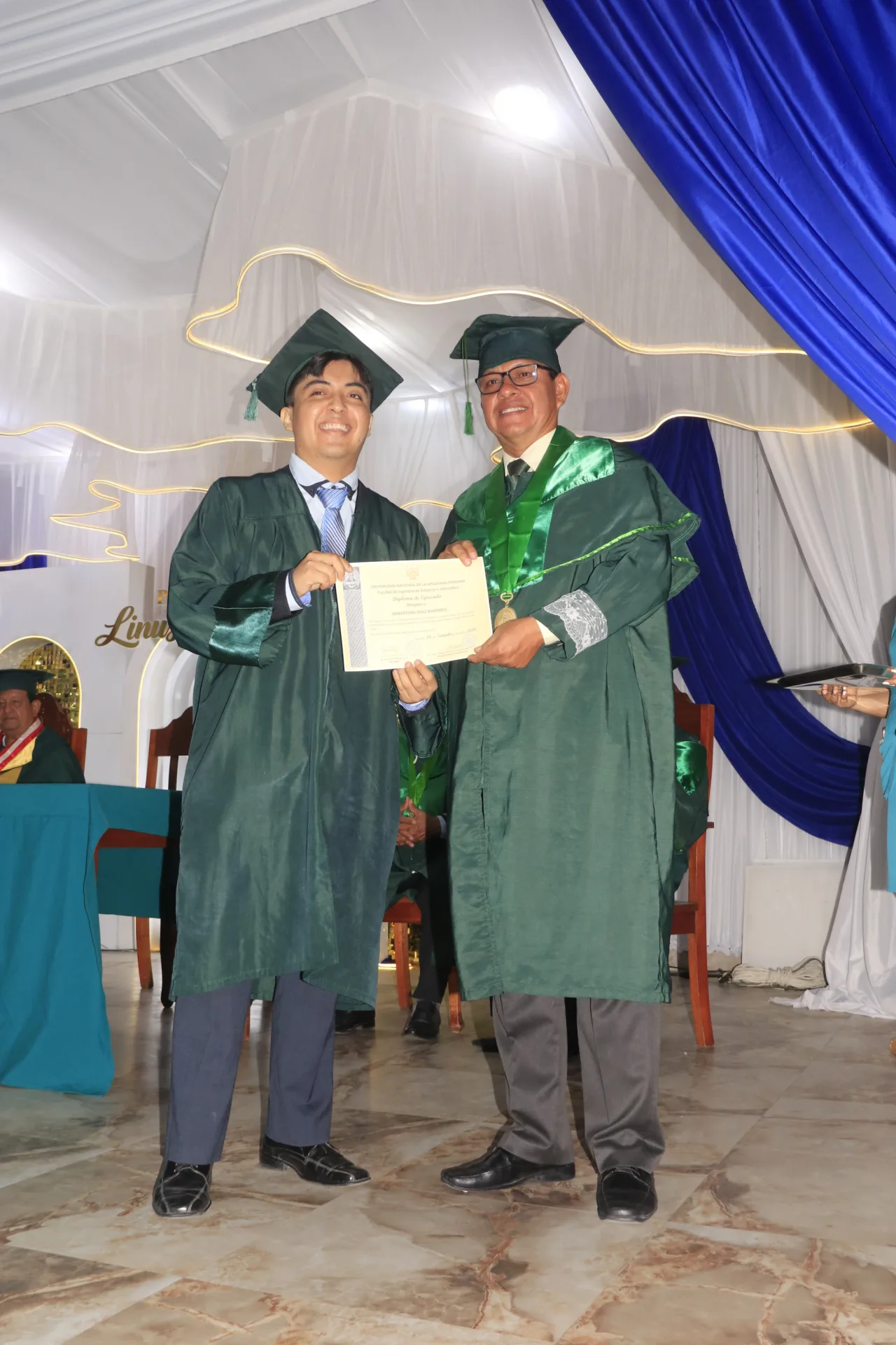 CEREMONIA DE COLACIÓN DE GRADO DE LA FACULTAD DE INGENIERÍA DE SISTEMAS E INFORMÁTICA DE LA UNAP