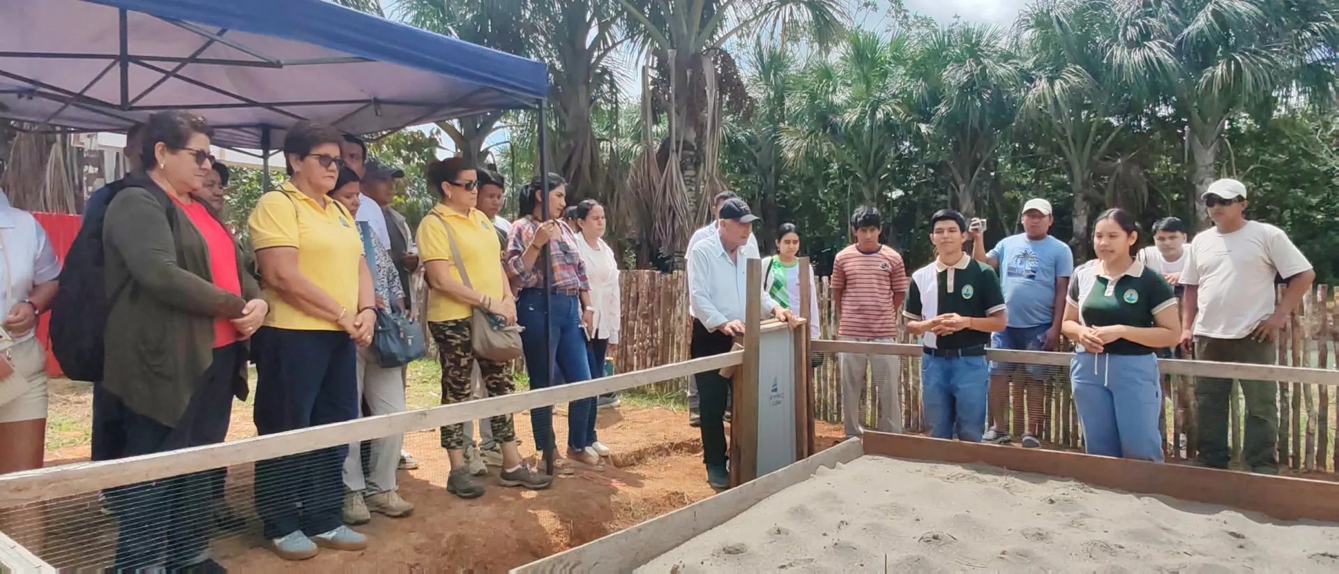 DELEGACIÓN DE LA UNAP PARTICIPA EN ECLOSIÓN DE CRÍAS DE TARICAYA EN PROYECTO DE CONSERVACIÓN EN EL DATEM DEL MARAÑÓN