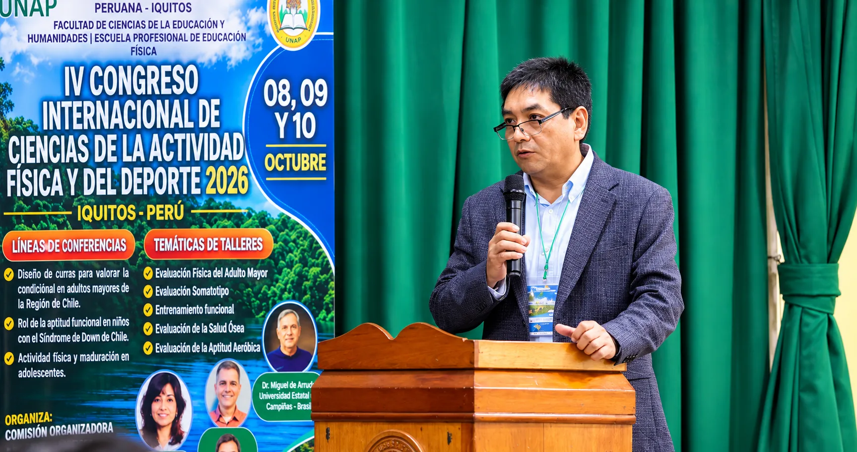 UNAP FUE SEDE DEL IV CONGRESO INTERNACIONAL DE CIENCIAS DE LA ACTIVIDAD FÍSICA Y DEL DEPORTE