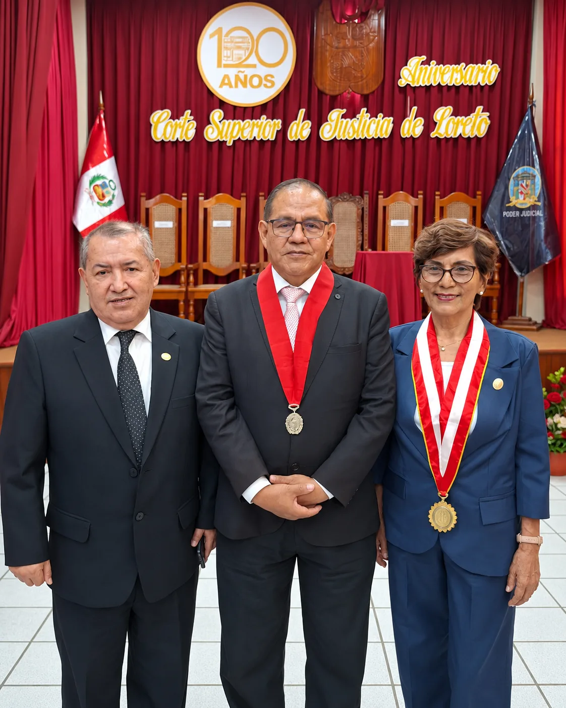 RECTORA DE LA UNAP PARTICIPA EN SESIÓN SOLEMNE POR LOS 120 AÑOS DE LA CORTE SUPERIOR DE JUSTICIA DE LORETO