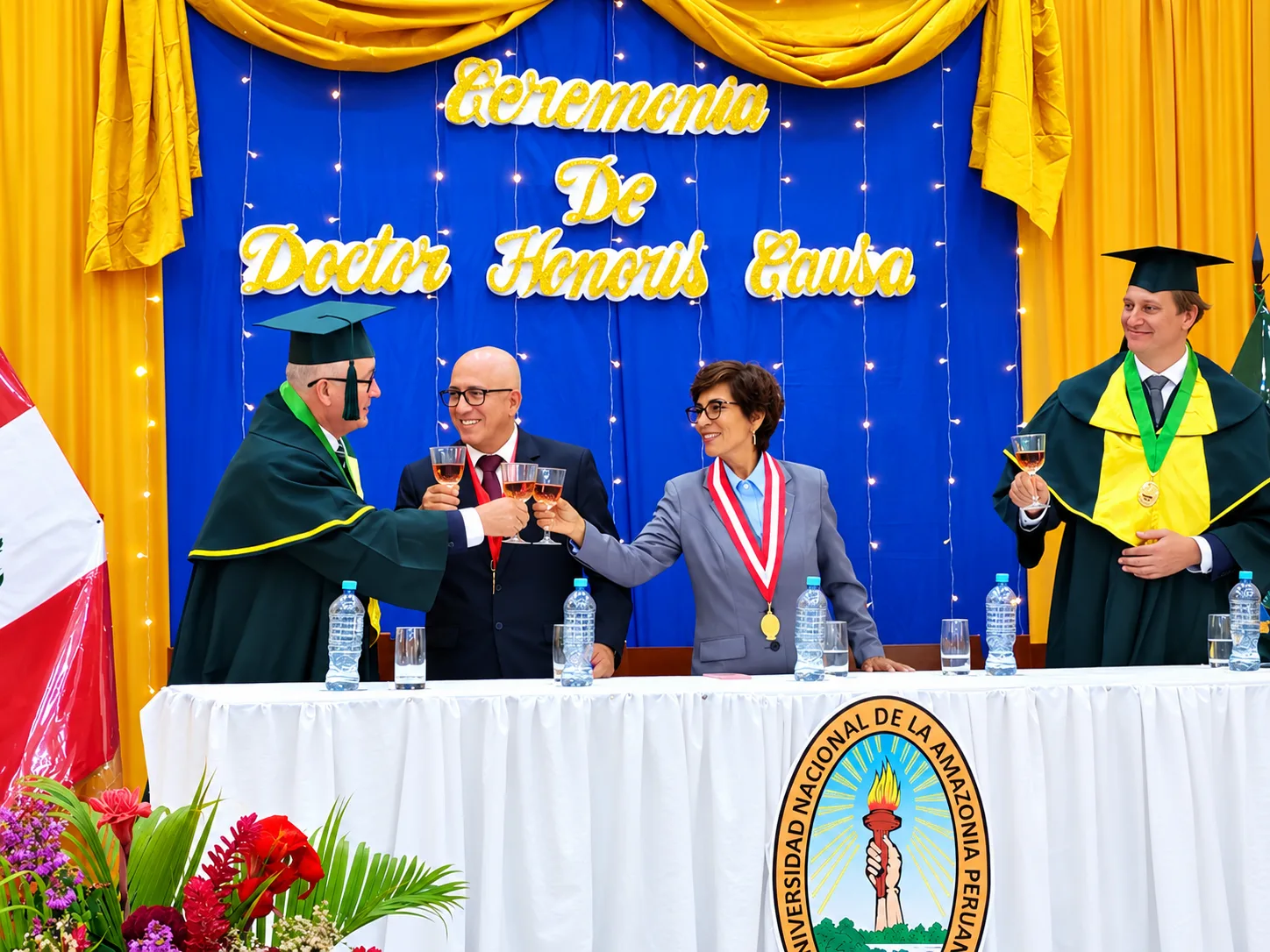 UNAP DISTINGUE CON EL GRADO DE DOCTOR HONORIS CAUSA A DOS DESTACADOS CIENTÍFICOS DE ESTONIA