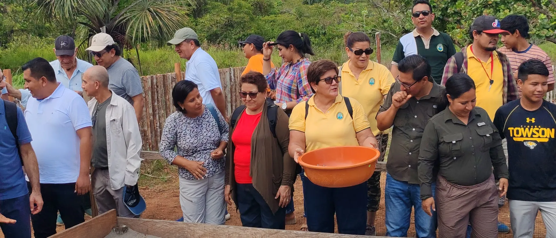 DELEGACIÓN DE LA UNAP PARTICIPA EN ECLOSIÓN DE CRÍAS DE TARICAYA EN PROYECTO DE CONSERVACIÓN EN EL DATEM DEL MARAÑÓN