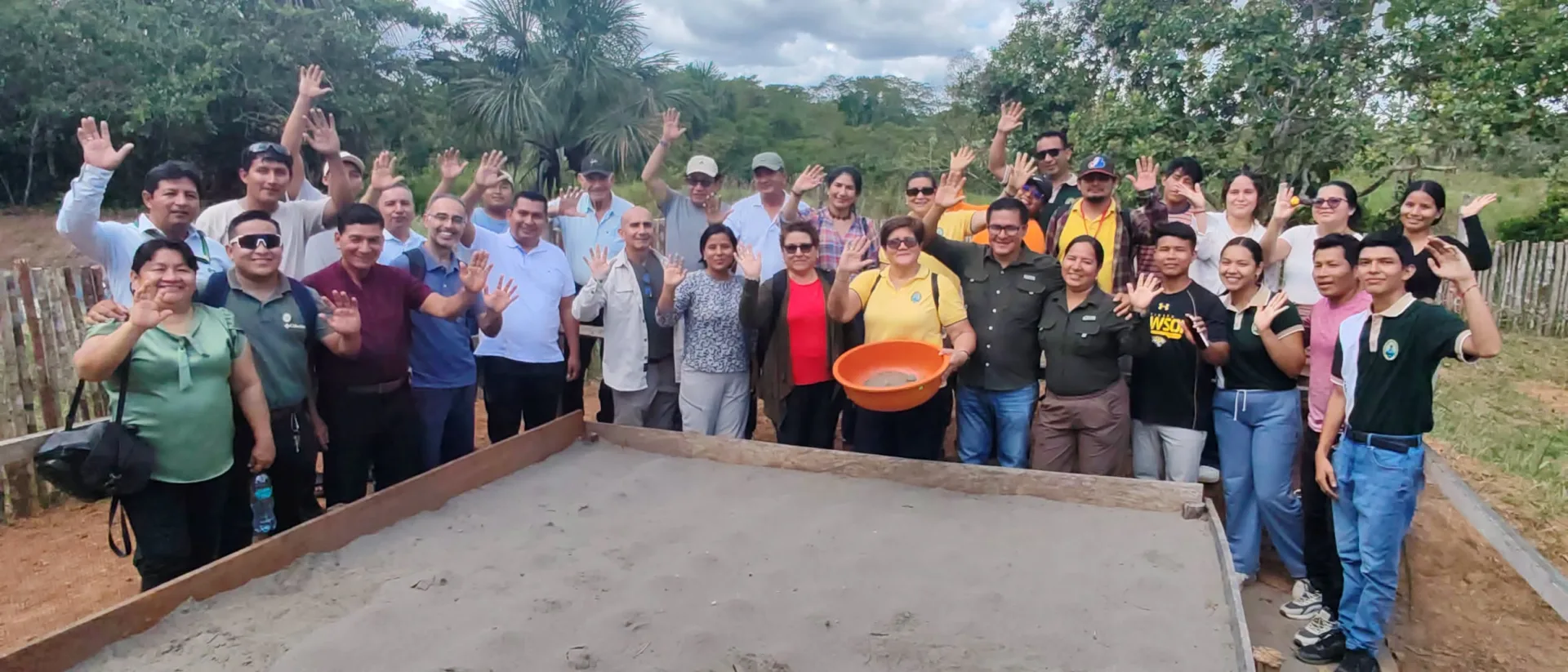 DELEGACIÓN DE LA UNAP PARTICIPA EN ECLOSIÓN DE CRÍAS DE TARICAYA EN PROYECTO DE CONSERVACIÓN EN EL DATEM DEL MARAÑÓN