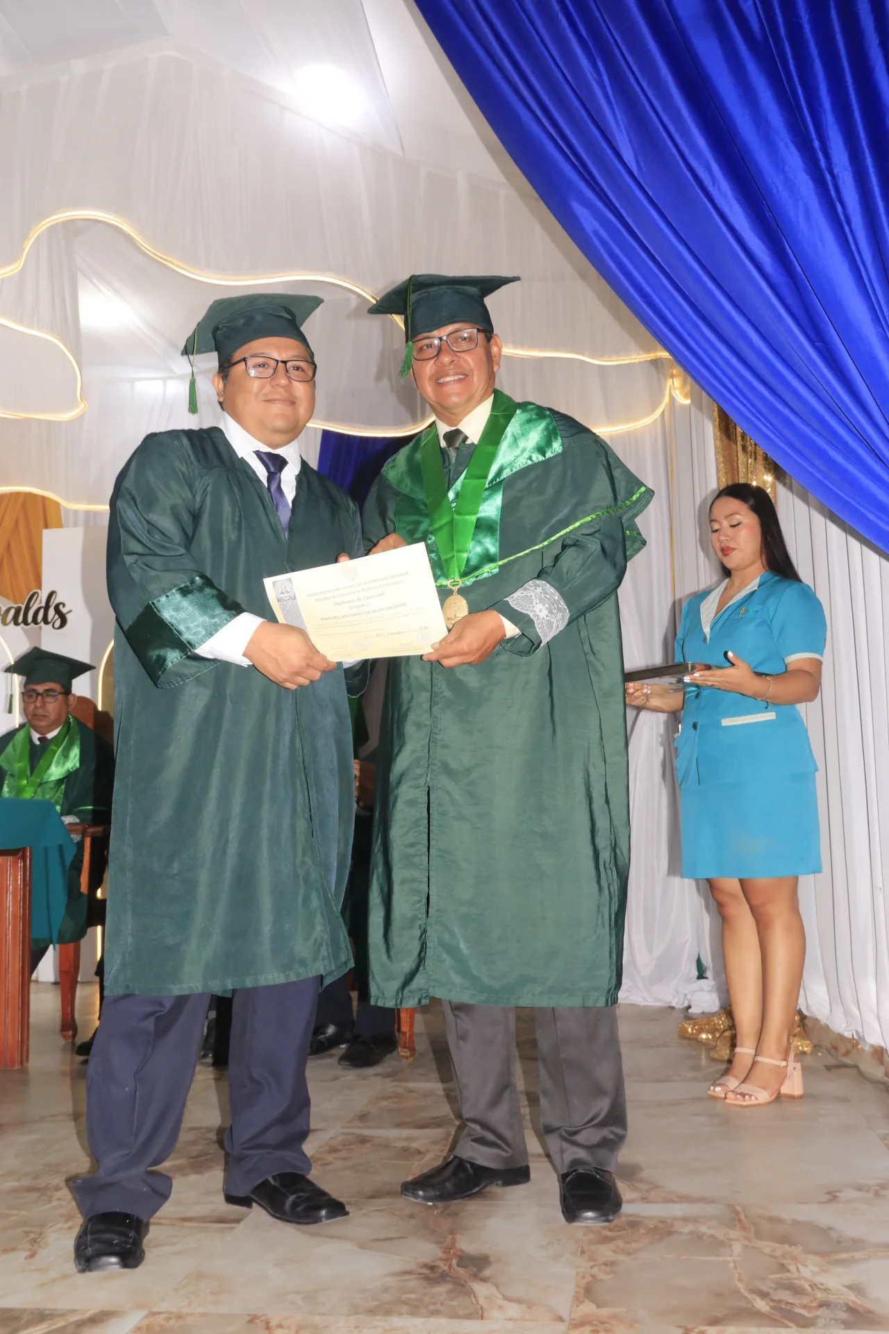 CEREMONIA DE COLACIÓN DE GRADO DE LA FACULTAD DE INGENIERÍA DE SISTEMAS E INFORMÁTICA DE LA UNAP