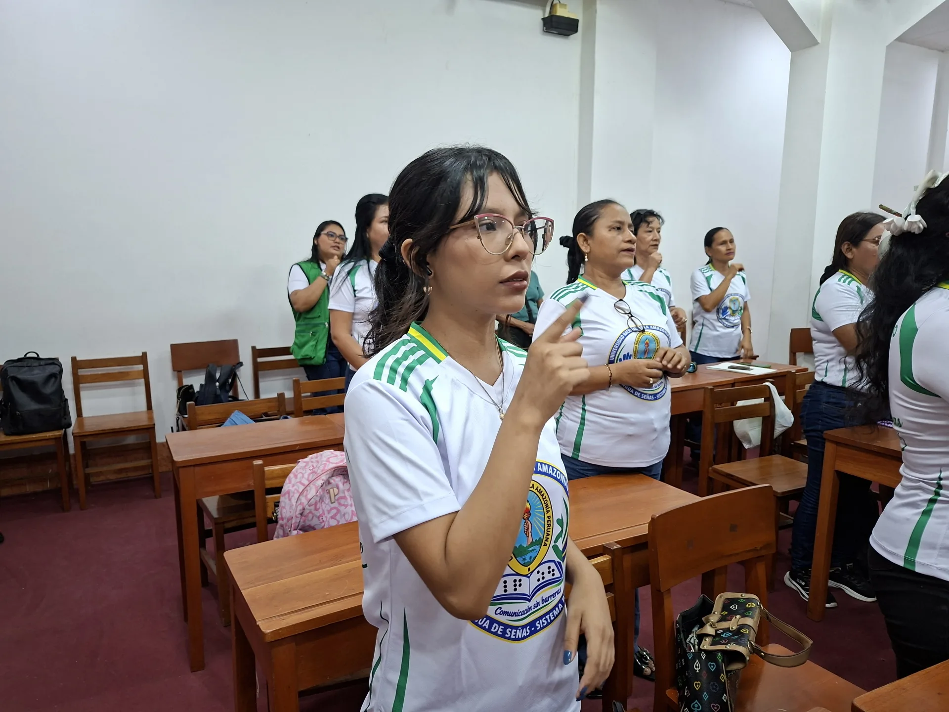 UNAP REALIZÓ CLAUSURA DEL TALLER DE LENGUA DE SEÑAS PERUANA Y MANEJO DEL SISTEMA BRAILLE FORTALECIENDO UNA UNIVERSIDAD INCLUSIVA