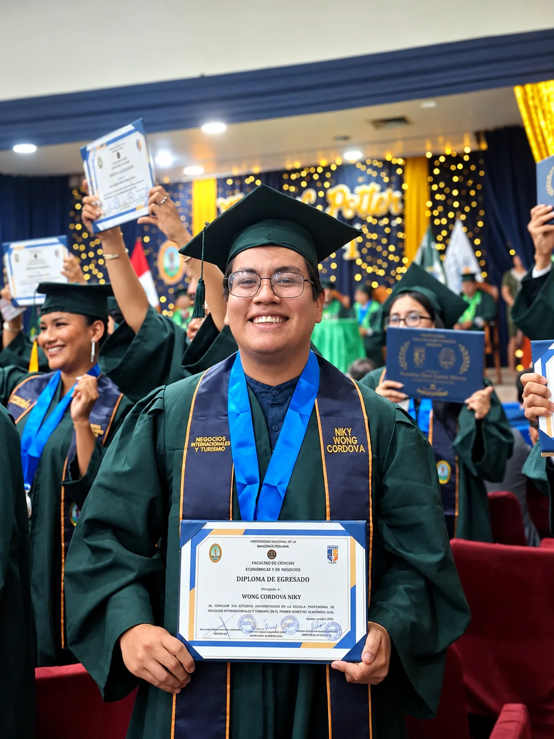 UNAP CELEBRA GRADUACIÓN DE LA PROMOCIÓN 2026-I «MICHAEL PORTER» DE LA FACULTAD DE CIENCIAS ECONÓMICAS Y DE NEGOCIOS