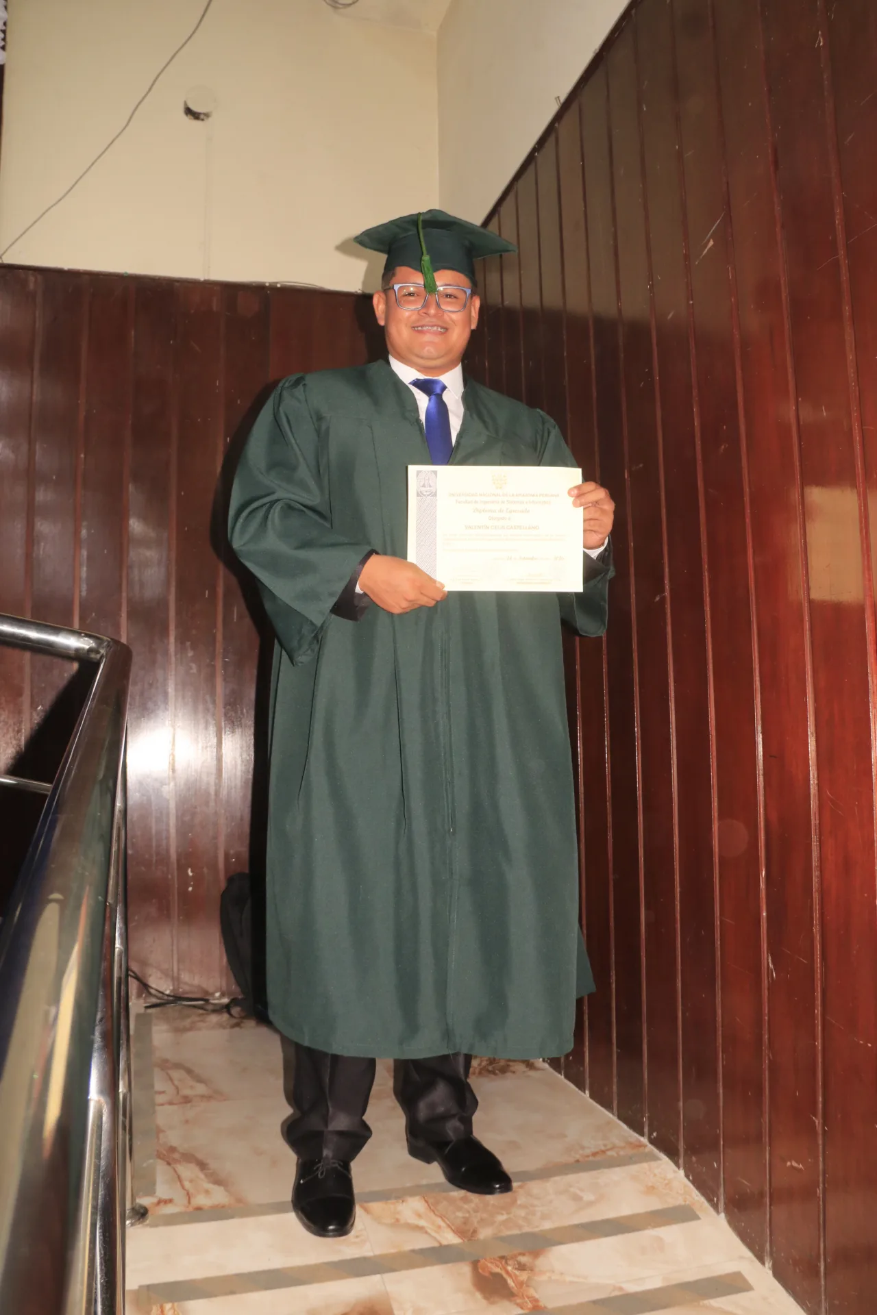 CEREMONIA DE COLACIÓN DE GRADO DE LA FACULTAD DE INGENIERÍA DE SISTEMAS E INFORMÁTICA DE LA UNAP