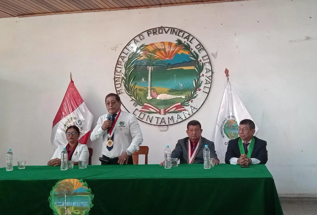 Municipalidad Provincial de Ucayali distingue al rector de la UNAP, Dr. Rodil Tello Espinoza, como hijo predilecto de la provincia