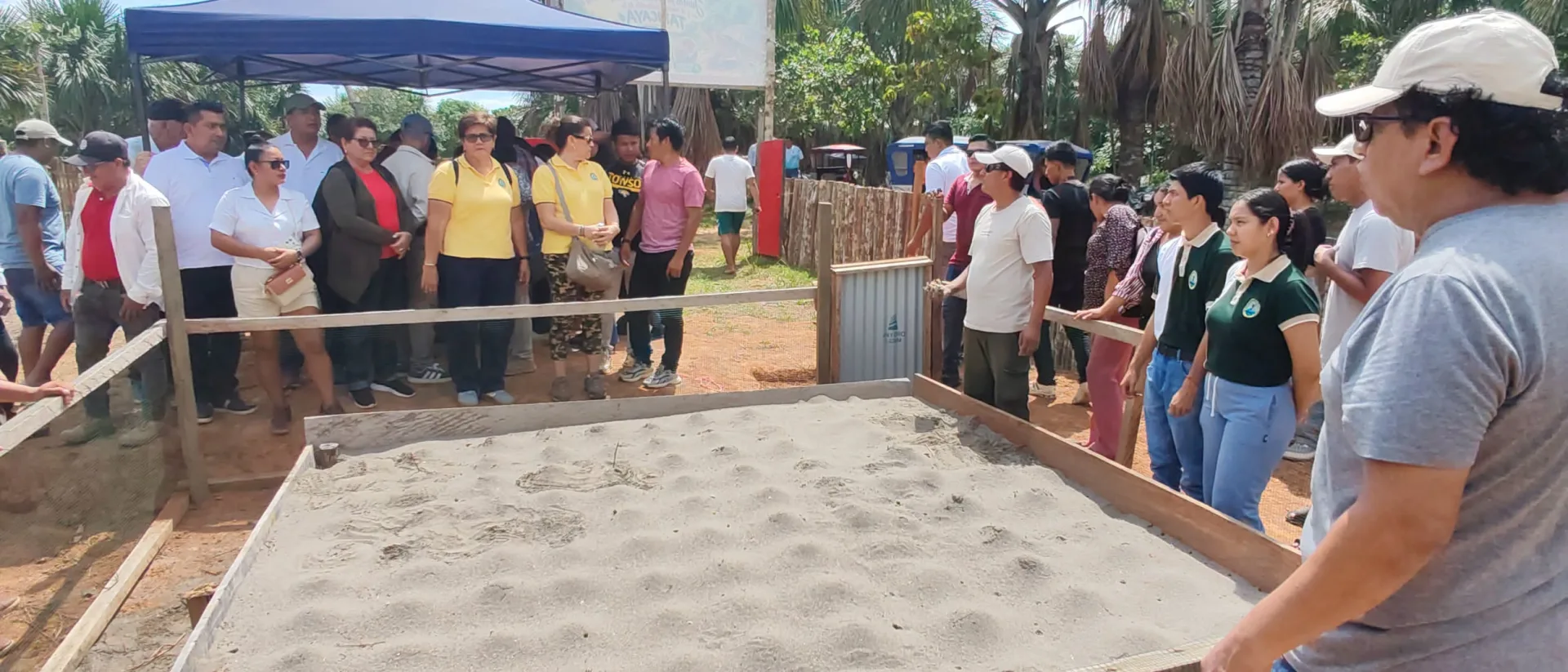 DELEGACIÓN DE LA UNAP PARTICIPA EN ECLOSIÓN DE CRÍAS DE TARICAYA EN PROYECTO DE CONSERVACIÓN EN EL DATEM DEL MARAÑÓN