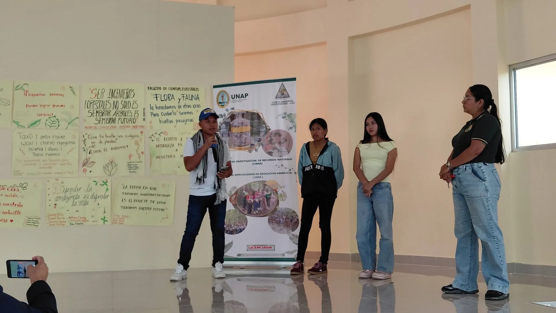 FACULTAD DE CIENCIAS FORESTALES DE LA UNAP PROMUEVE LA RESPONSABILIDAD SOCIAL UNIVERSITARIA Y LA CONCIENCIA AMBIENTAL