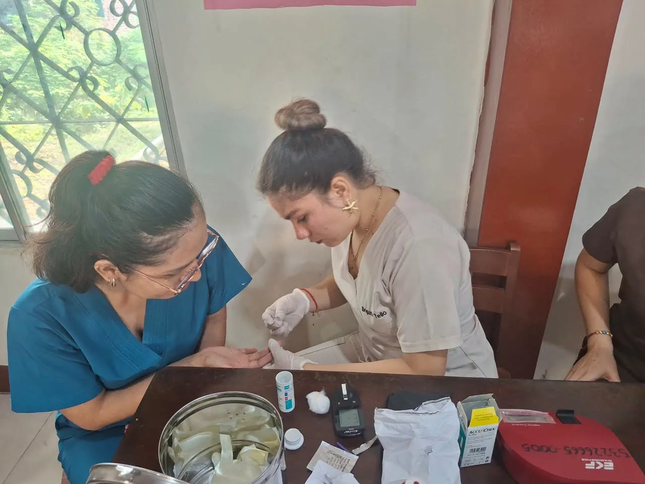 CAMPAÑA DE SALUD EN LA FACULTAD DE MEDICINA HUMANA