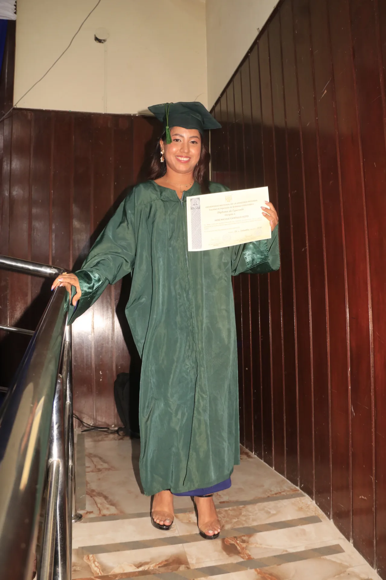 CEREMONIA DE COLACIÓN DE GRADO DE LA FACULTAD DE INGENIERÍA DE SISTEMAS E INFORMÁTICA DE LA UNAP