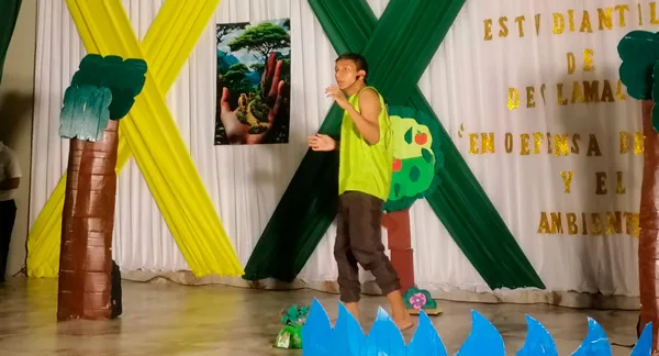 Concurso de declamación estudiantil “En defensa de la vida y el ambiente”