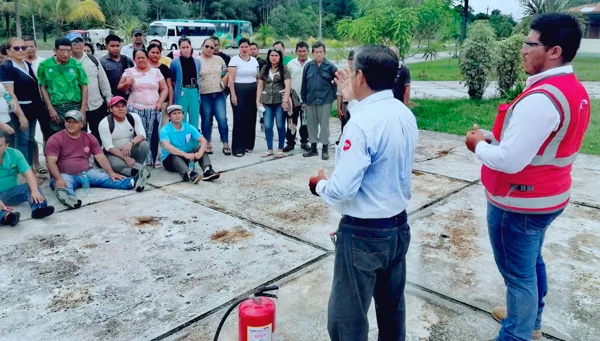 Capacitación en “Uso y manejo de extintores” se desarrolló con éxito en la UNAP