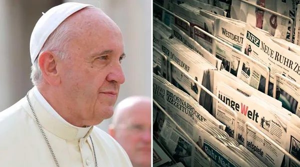 Medios de comunicación en la opinión del papa Francisco