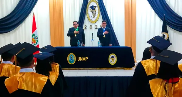 La Escuela de Postgrado de la UNAP realizó ceremonia de colación de la Maestría en Gestión Pública 2023-I