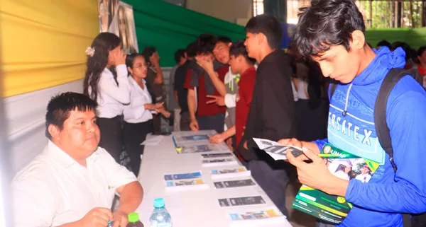 Feria de Orientación Vocacional e Informativa se realizó con gran acogida en la UNAP