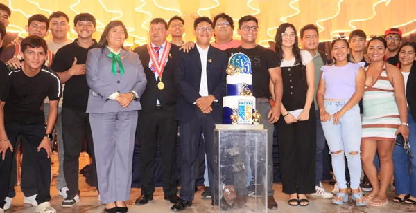 La Facen UNAP celebró misa y sesión solemne por su 51o aniversario de creación