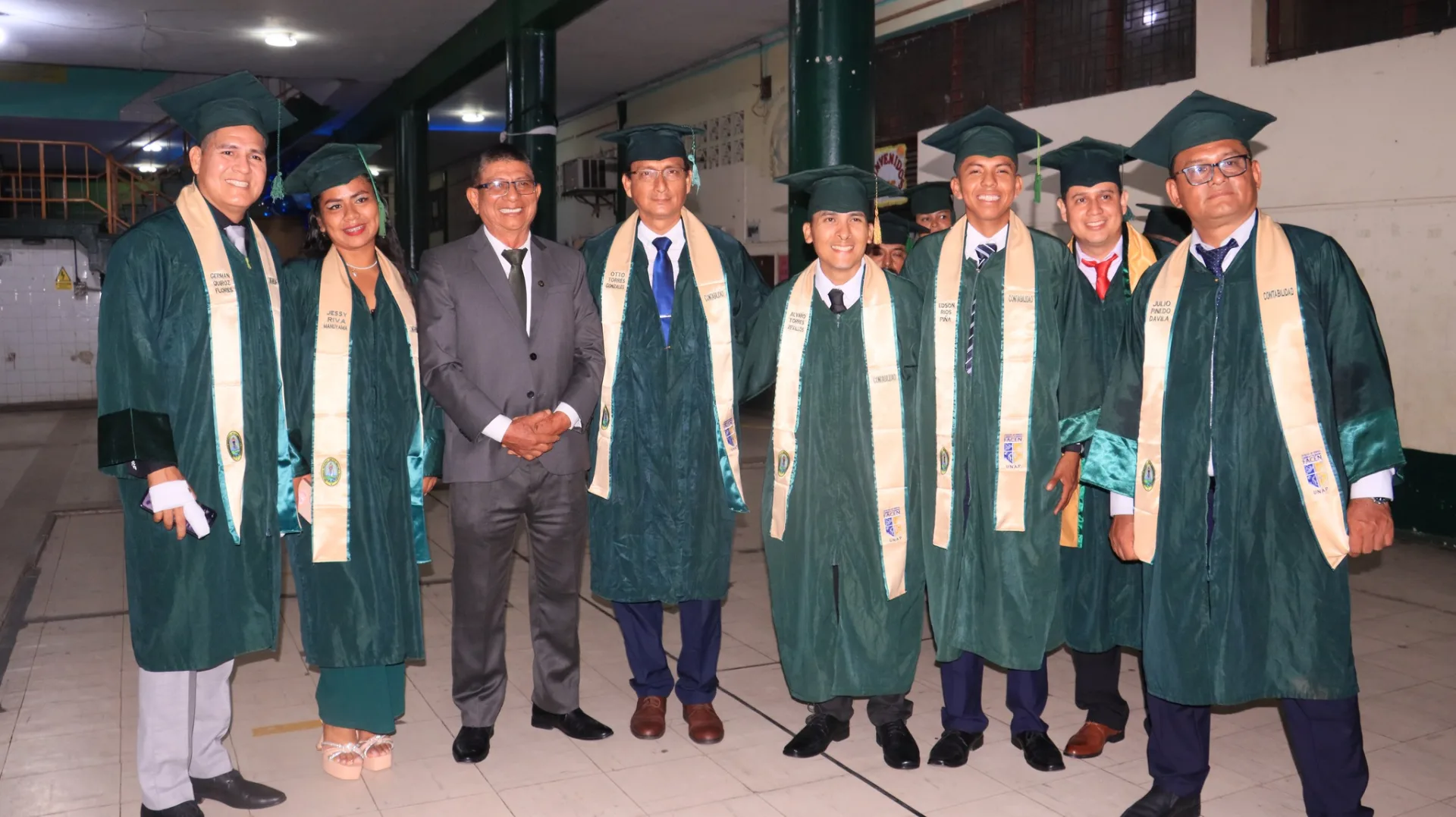 Ceremonia de colación de grado de 64 egresados de la Facen-UNAP