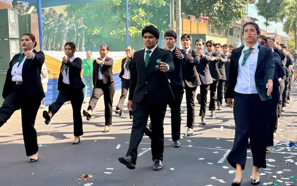 La Facen UNAP celebró su 51o aniversario con brillante desfile institucional