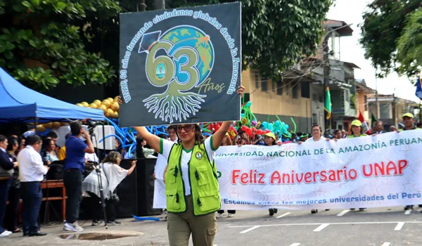 Gran desfile institucional por el 63° aniversario académico de la UNAP