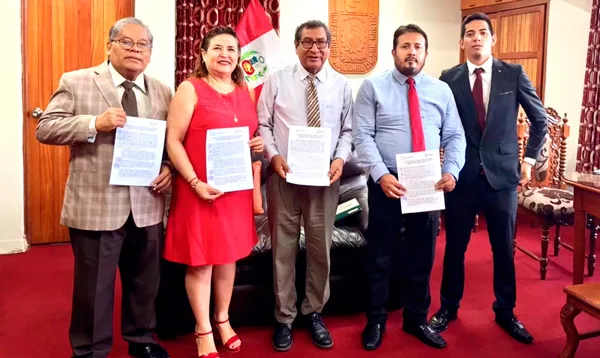 La UNAP y la UNSM firman convenio para la transferencia del Sistema de Gestión de Proyectos de I+D+i
