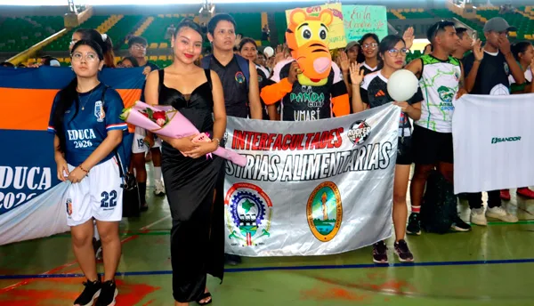Juegos Deportivos Universitarios Interfacultades 2025 se inauguraron en la UNAP con gran entusiasmo