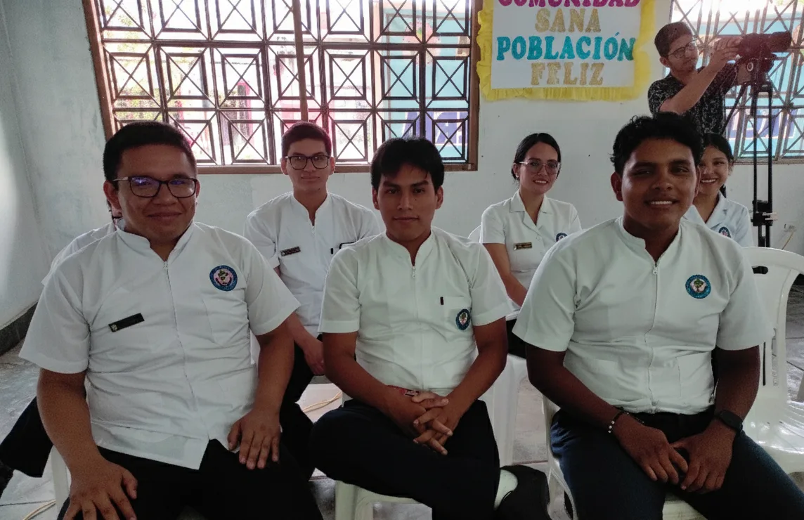 Estudiantes de Enfermería de la UNAP realizaron diagnóstico comunitario en el asentamiento humano Simón Bolívar