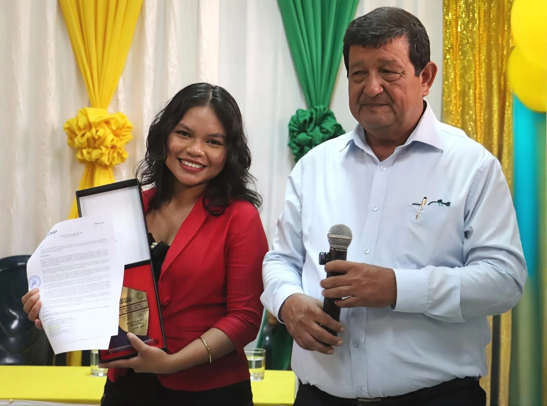 La UNAP realizó ceremonia de premiación del Debate Ambiental Universitario 2025