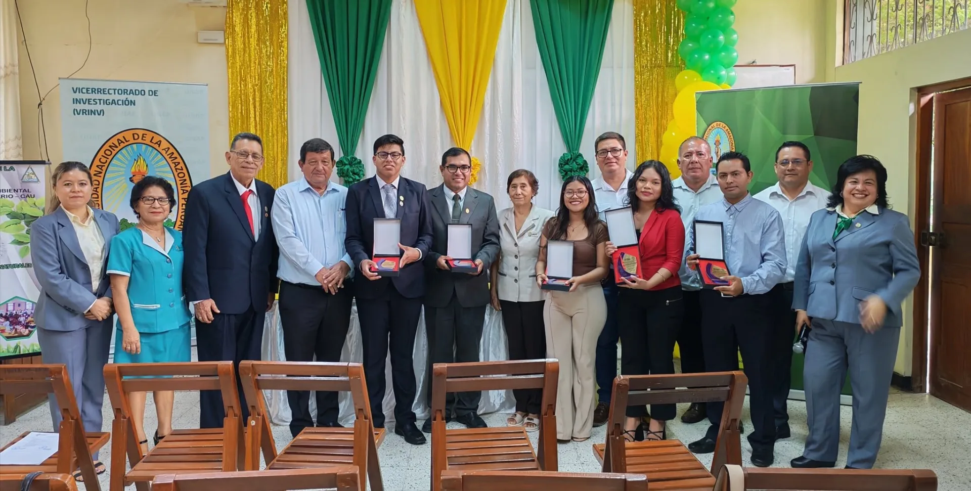 La UNAP realizó ceremonia de premiación del Debate Ambiental Universitario 2025