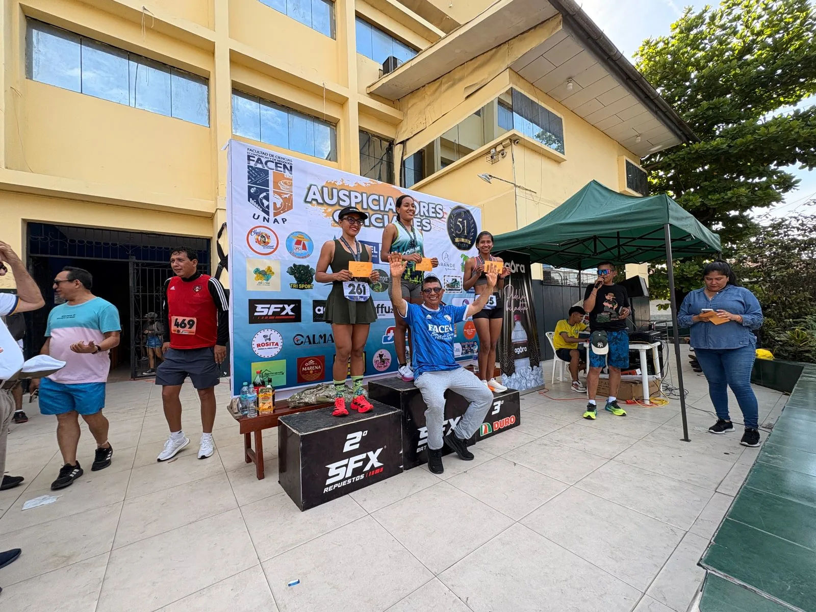 Carrera Facen 5K: energía, deporte y espíritu unapense en las calles de Iquitos
