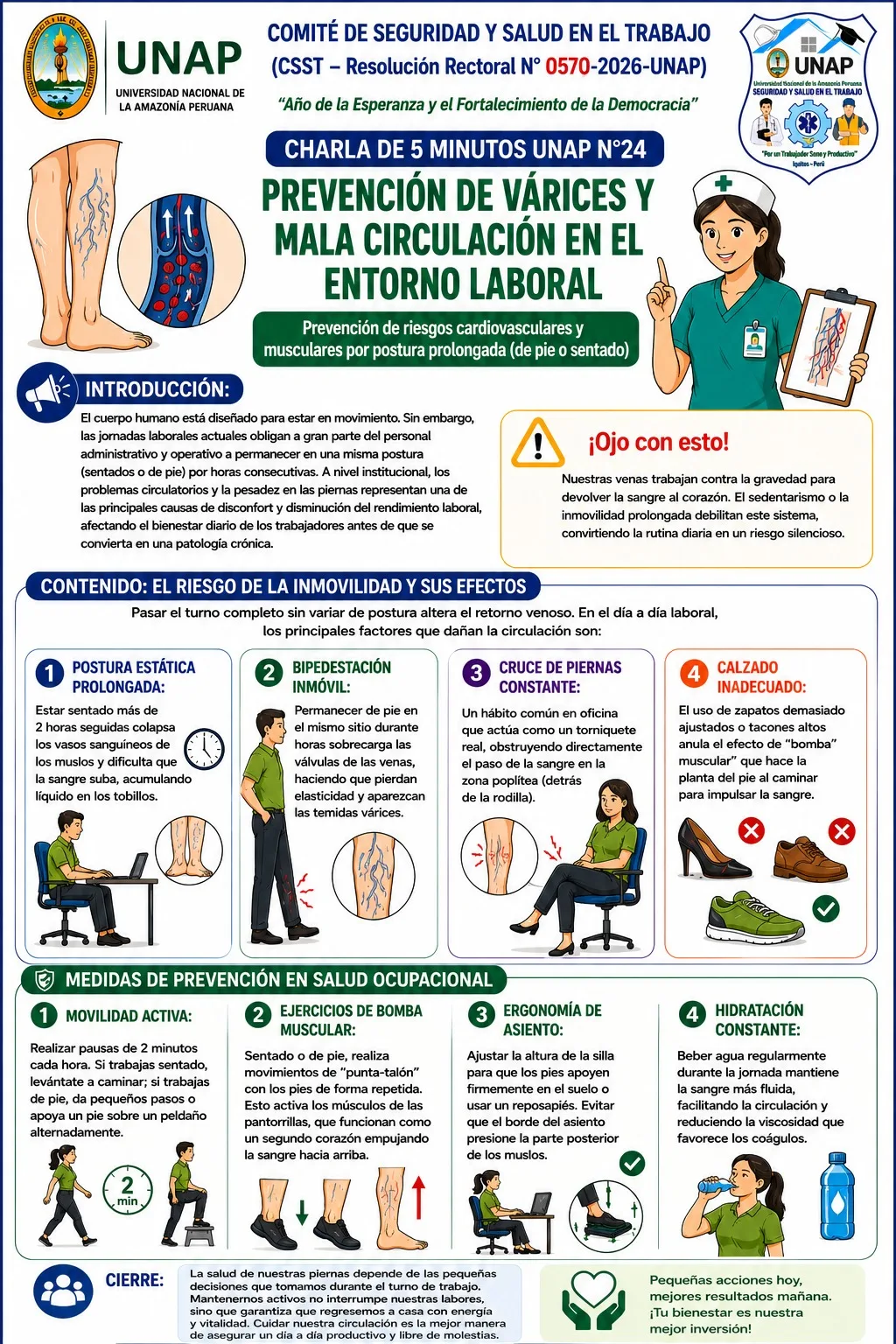 CSST continúa campaña de educación laboral preventiva