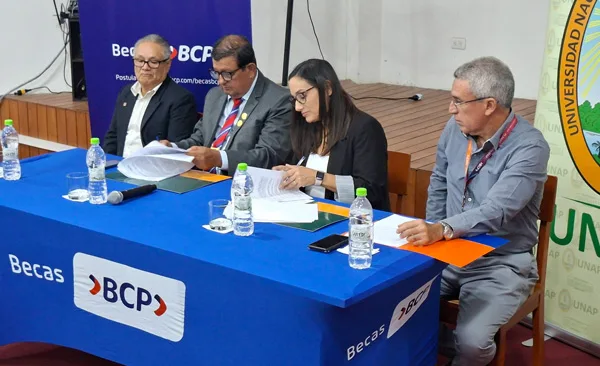 La UNAP y el Patronato BCP fortalecen compromiso con la Beca Permanencia
