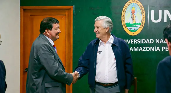 El ministro de Relaciones Exteriores visitó la UNAP para fortalecer vínculos institucionales en Iquitos