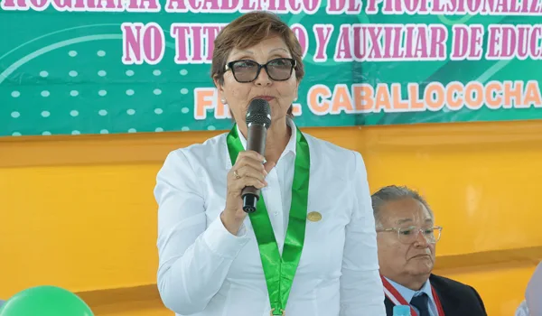 Caballococha celebra reapertura de la filial de la UNAP en esta ciudad