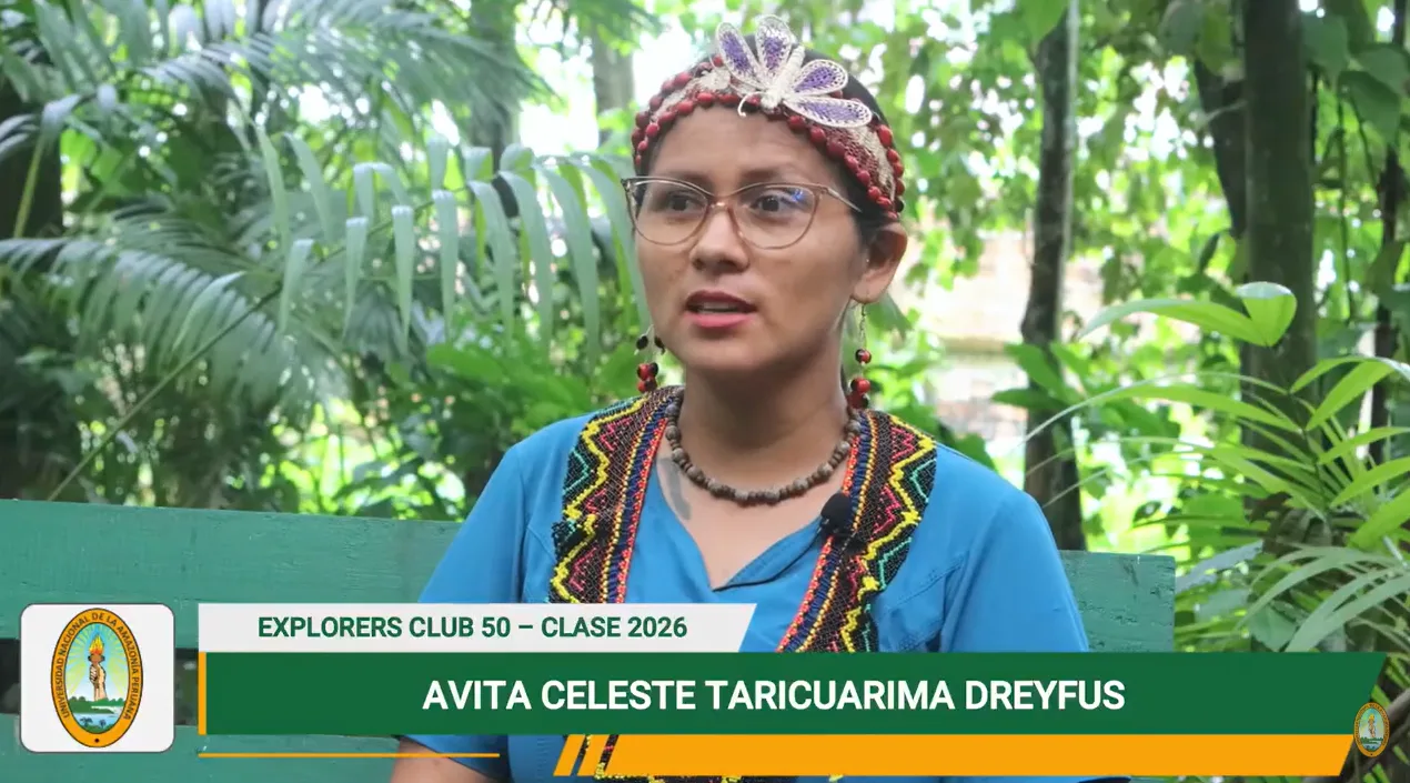 Avita Celeste Taricuarima Dreyfus, estudiante de la UNAP en la lista Explorers Club 50 – Clase 2026