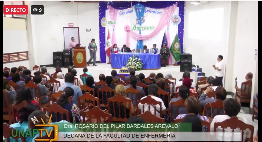 LV ANIVERSARIO DE LA FACULTAD DE ENFERMERÍA MISA DE ACCIÓN DE GRACIAS Y SESIÓN SOLEMNE